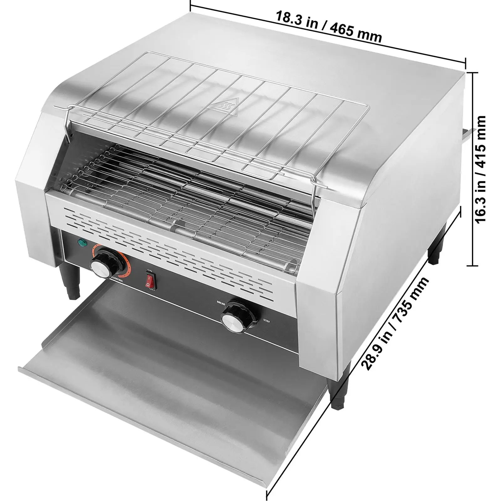 Gewerblicher Förderband-Toaste – Kitchen Appliances Bewertung und Preis