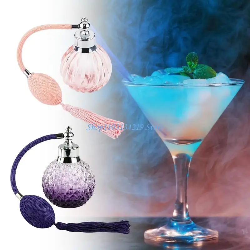 N5KC Practical Liquor Sprayer For Cocktail Enhancement Heat Resistant Glass Atomizer