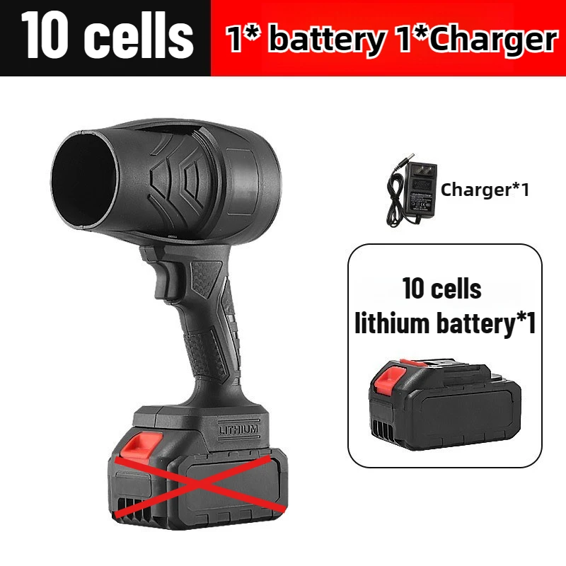 【Fast Delivery】Electric Air Blower 650g Thrust Cordless Handheld Jet Fan Snow Leaf Dust Blowing Tool Turbo Fan Blowers For Makit