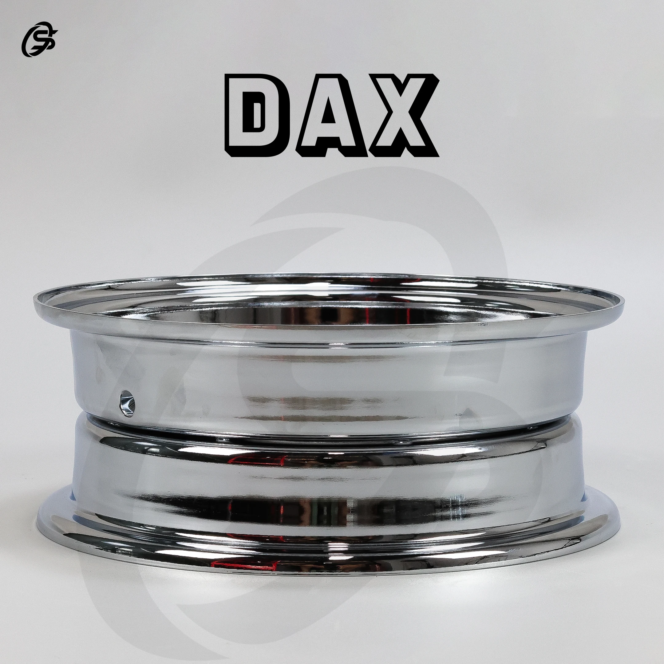 3.5-10 Wheels CT70 Rims DAX CT70 Silver Chrome Wheels Hubs Split Rim Wheels Motorcycles Accessories CT70Parts