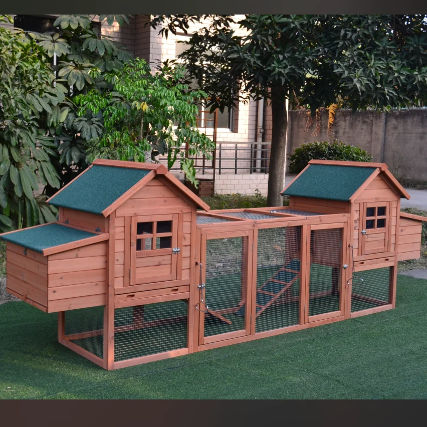 Wooden Chicken Cage, Rabbit House with Egg Box , Wholesale Price, Bulk Discounts