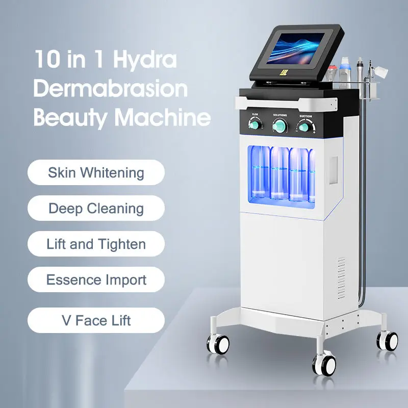 10-in-1 Hydro Facial Machine with Light Therapy Beauty Device Hot Selling 2026 for Skin Care
