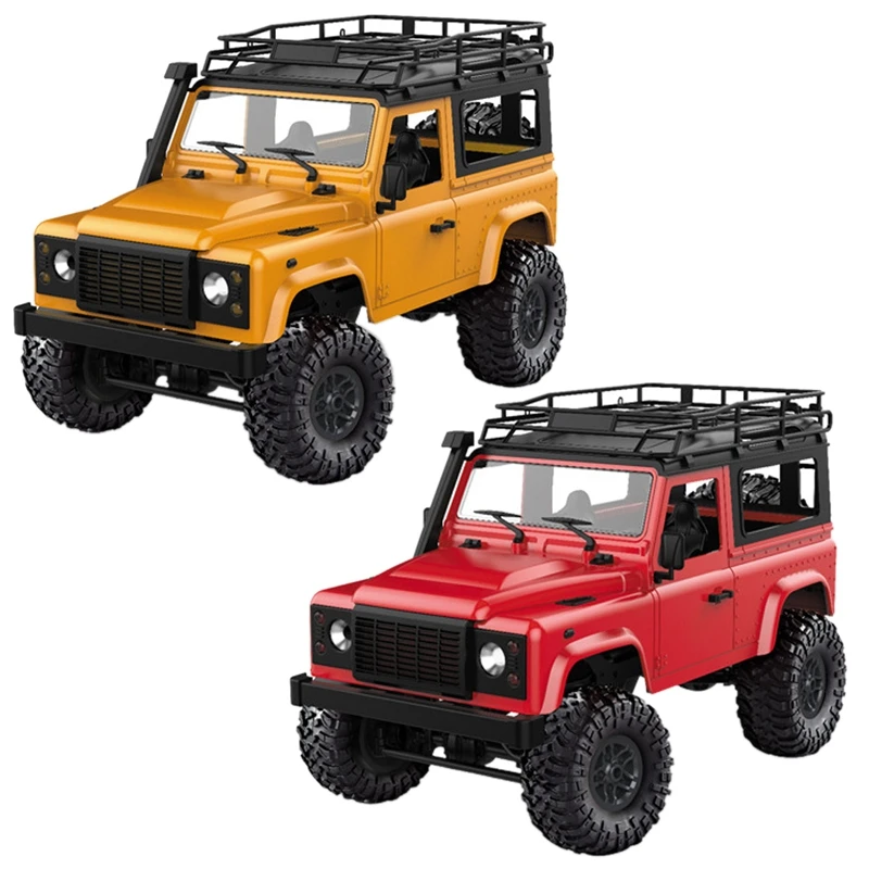 1Zestaw 2 Typów Model D90 1:12 Skala Rc Crawler Car 2.4G 4Wd Zdalnie sterowana ciężarówka Zabawki Niezmontowany Zestaw Defender Pickup