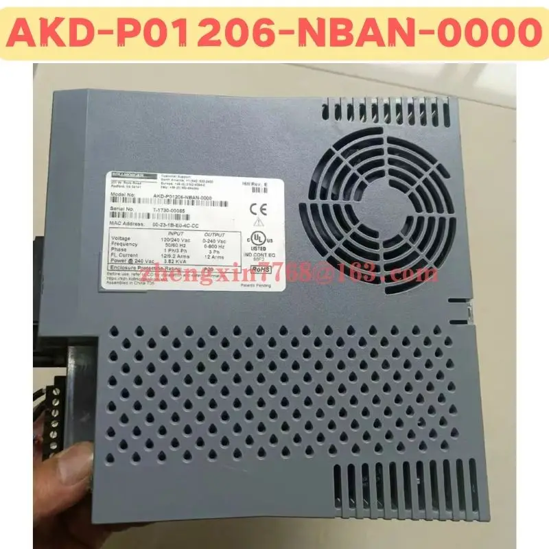 Used Servo Drive AKD-P01206-NBAN-0000 AKD P01206 NBAN 0000 Normal Function Tested OK
