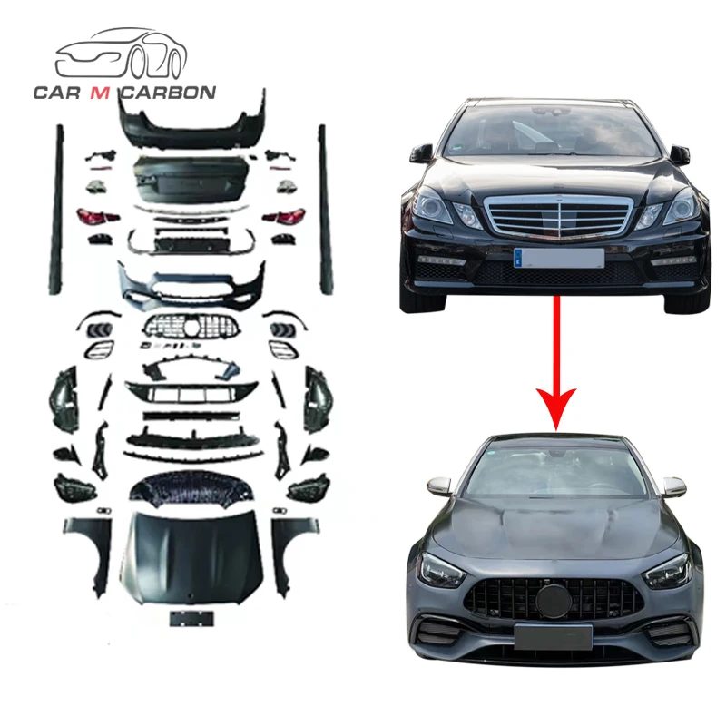 2009-2017Year W212 Upgrade W213 Style 2021 Jahr Bodykit W212 Alte Bis Neue Karosserie Systeme Mit Leichten W212 Bis W213 E63 Sto