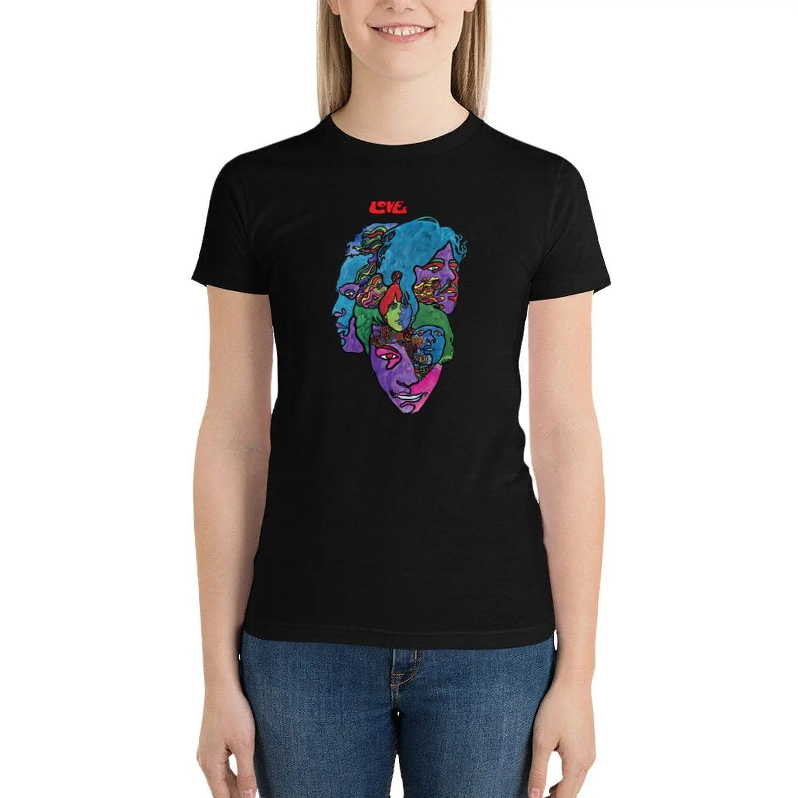 Arthur Lee's Love: Forever Changes T-Shirt lady clothes hippie clothes plus size t shirts for Women loose fit