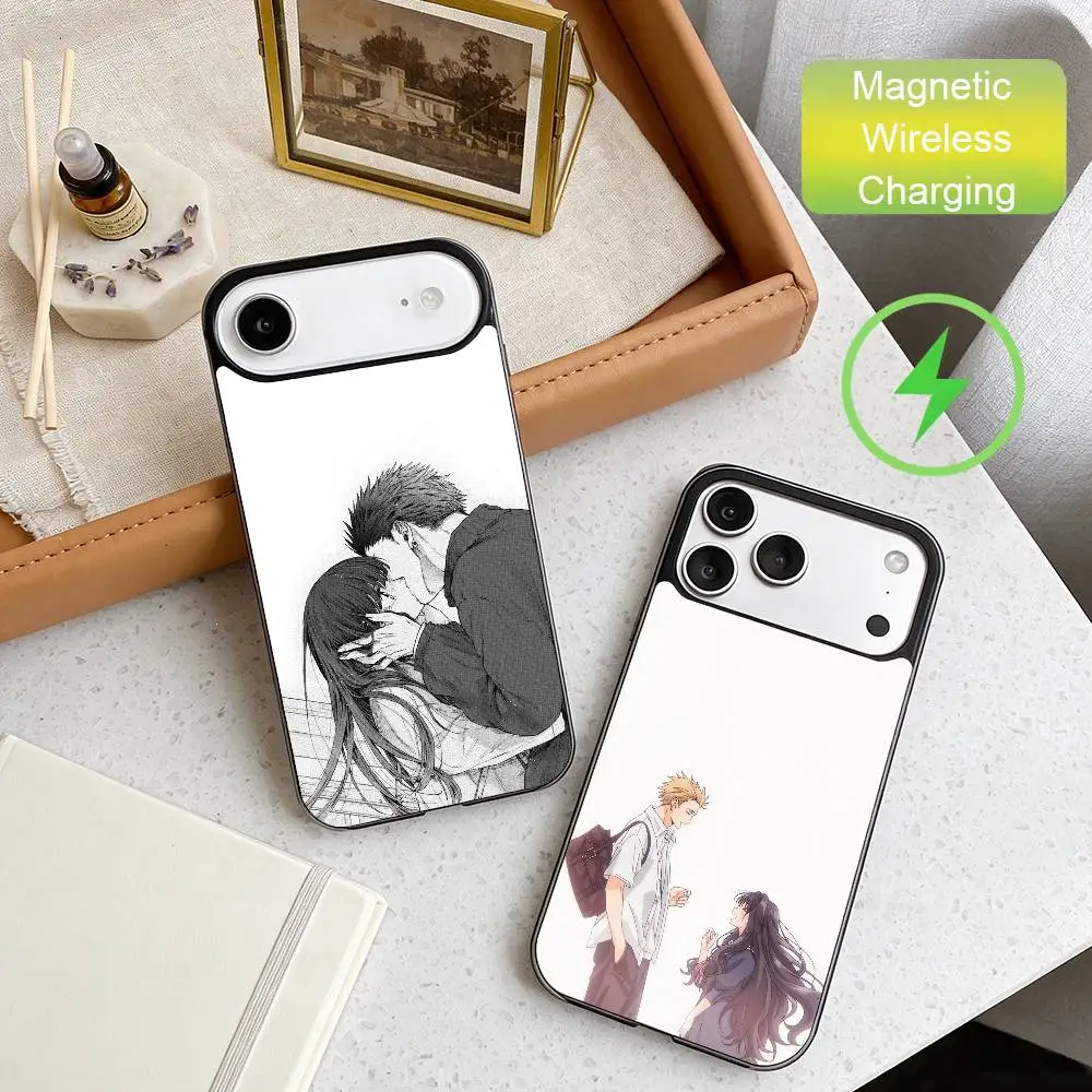 

K-Kaoru hana wa rin to saku Phone Case For iPhone17,16,15,14,13,12,11 Max Black Wireless Charging Protecitve Cover