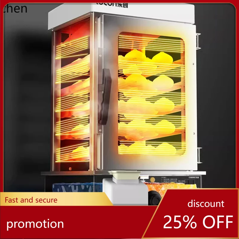 HXL Steamer Furnace Glass Steamer Cabinet Automatic Desktop  Supermarket Convenience Store Insulation Cabinet