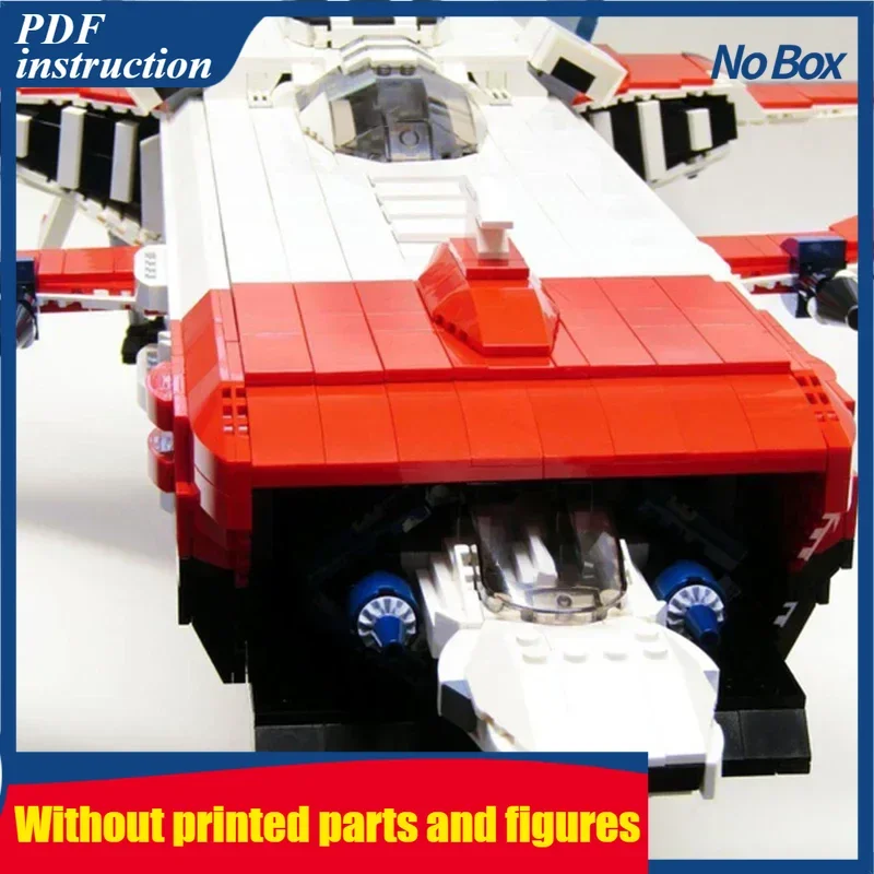 

Модель космического пиратского корабля Moc, строительные кирпичи, Z-крыло, технология звездного корабля, модульные блоки, подарки, игрушки, наборы «сделай сам», сборка, Рождество