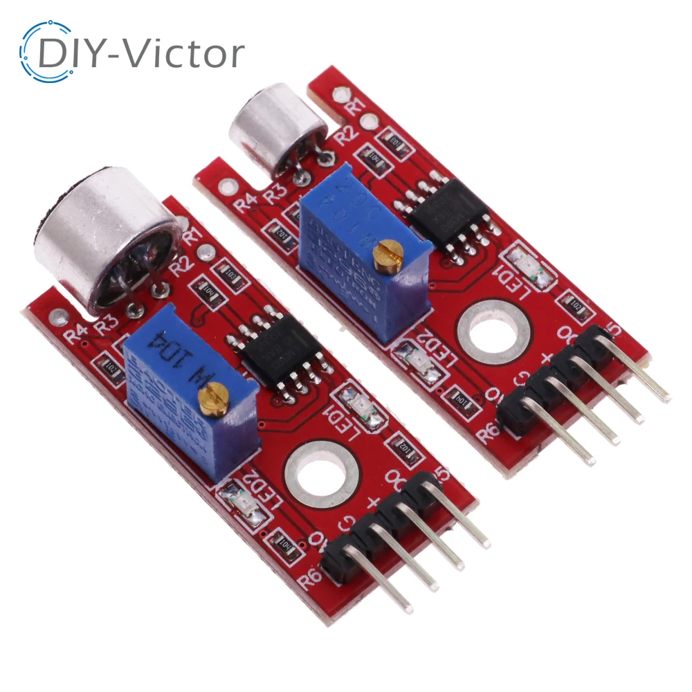 KY-038 KY-037 New 4pin Voice Sound Detection Sensor Module  AVR PIC Analog Digital Output Sensors For Arduino