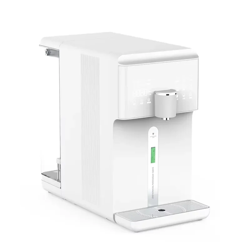 Smart RO Reverse Osmosis Water Purifier Dispenser with Instant Heating and Hydrogen Generator for Hot Cold Drinking Water