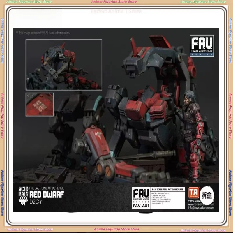 

В наличии Acid Rain War FAV-A81 Red Dwarf D2C-r подвижная модель солдата, экшн-фигурка, коллекция игрушек, подарок