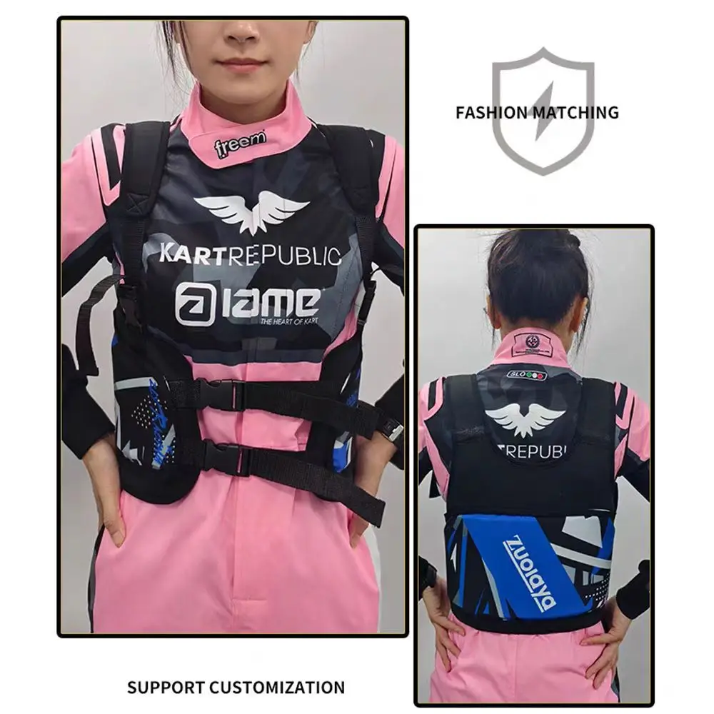 

Kart Racing Gear Rib Protection Adult Children's Entertainment Riding Equipment Adjustable Safety Gear Karting Club Equipment