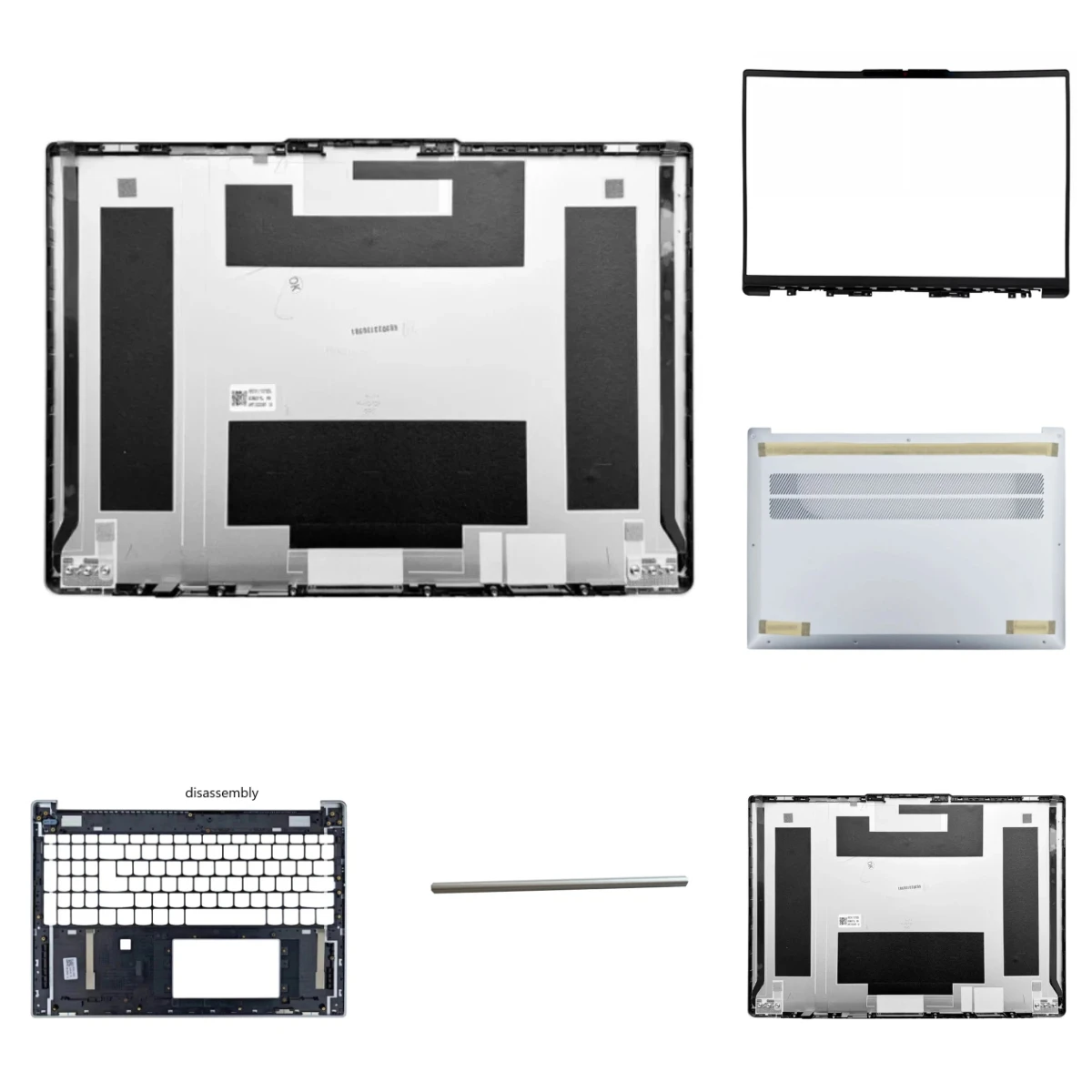 Shell For Slim 5 16 IRL8 ABR8 IAH8 2023 LCD top hinge cover frone bezel screen back case palm rest bottom shell upper lower