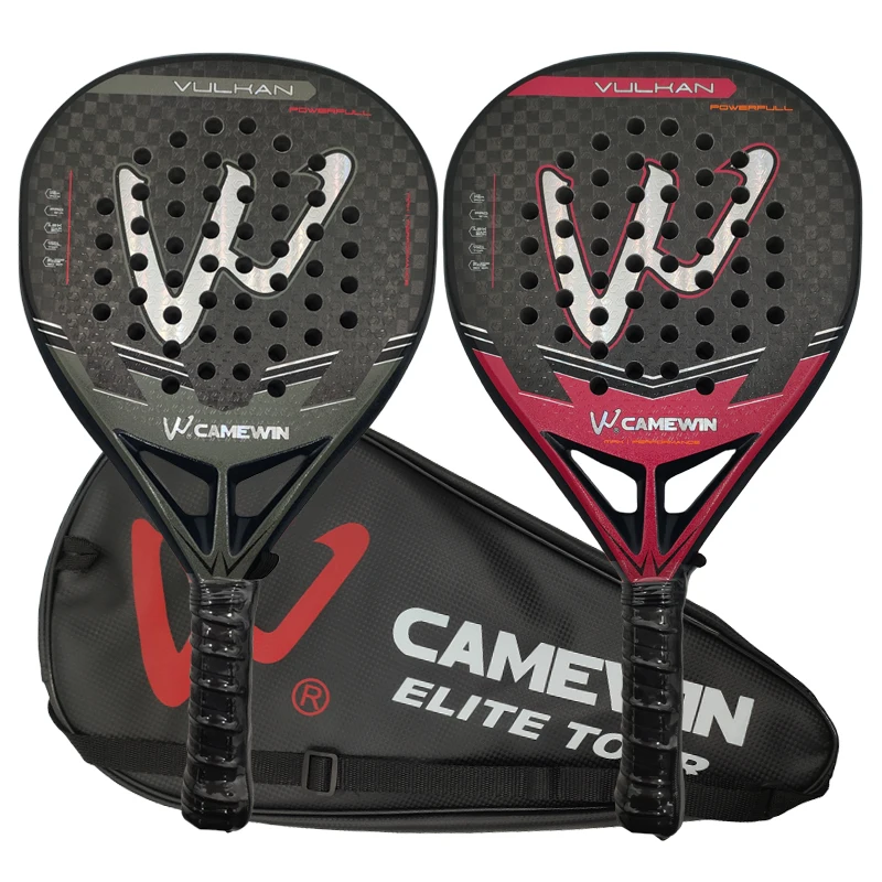 

The new 12K carbon fiber Padel racket Paddle racket EVA elastic memory foam core Beach tennis racket Carbon fiber padel racket
