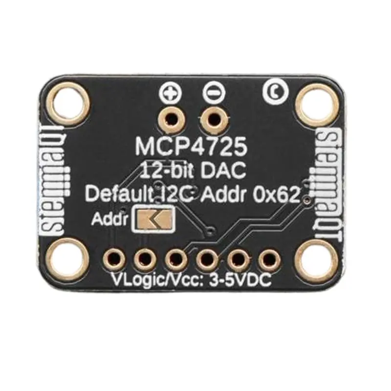 A99E-MCP4725 12-Bit Digital-To-Analog Converter Module DAC Splitter Board I2C Interface Communication Module