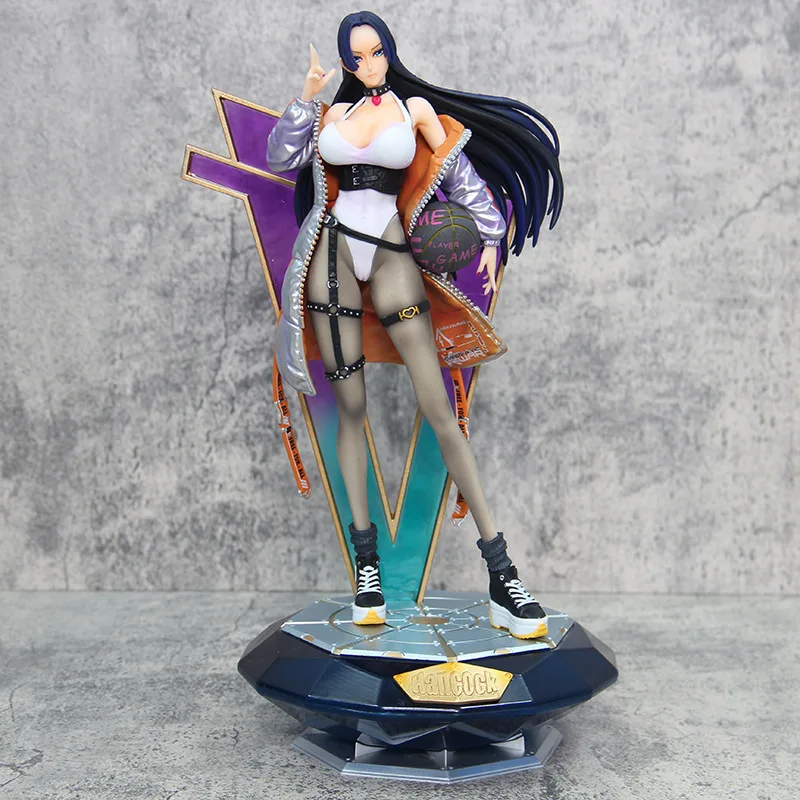 

34cm One Piece Anime Figure Boa Hancock Anime Figures Statue Model Doll Sexy Sporty Female Emperor Figurine Pvc Decora Toy Gift