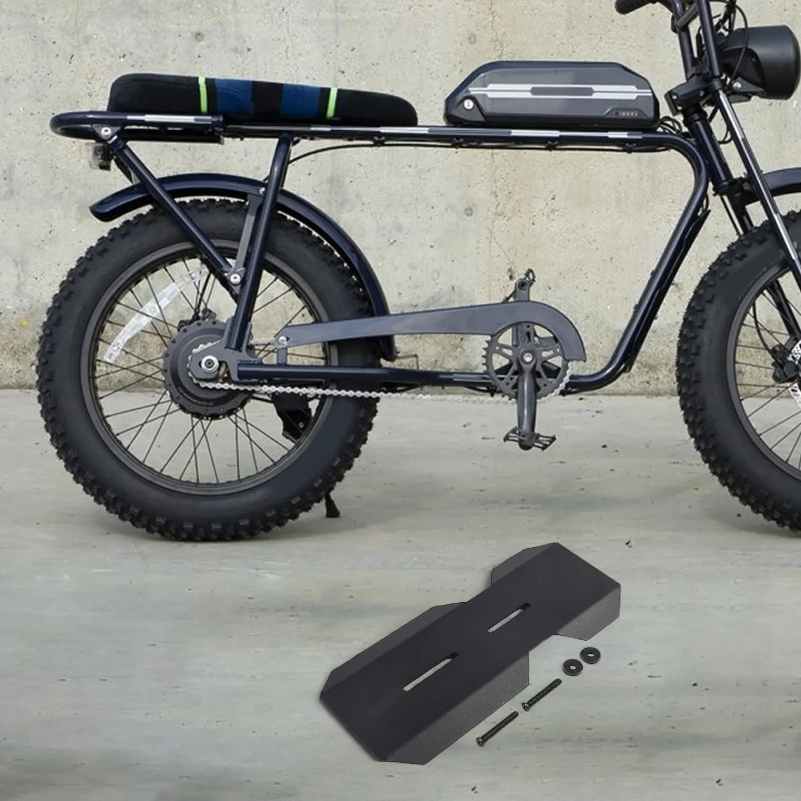 

Защитный кожух для электровелосипеда (28*12.5*1 см) для серии Super 73, совместимый с старыми моделями, высокая совместимость с запчастями для мотоциклов.