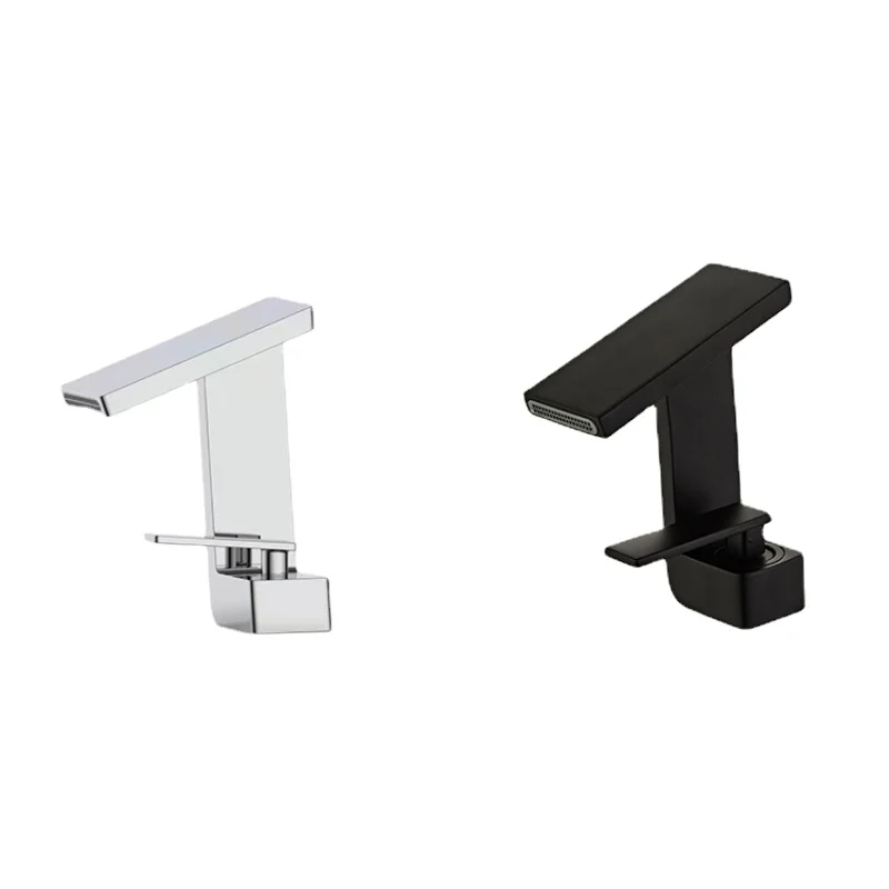 

Single Handle Single Hole Bathroom Faucet Brass Basin Faucet Bathroom Black Mixer Faucet Basin Faucet