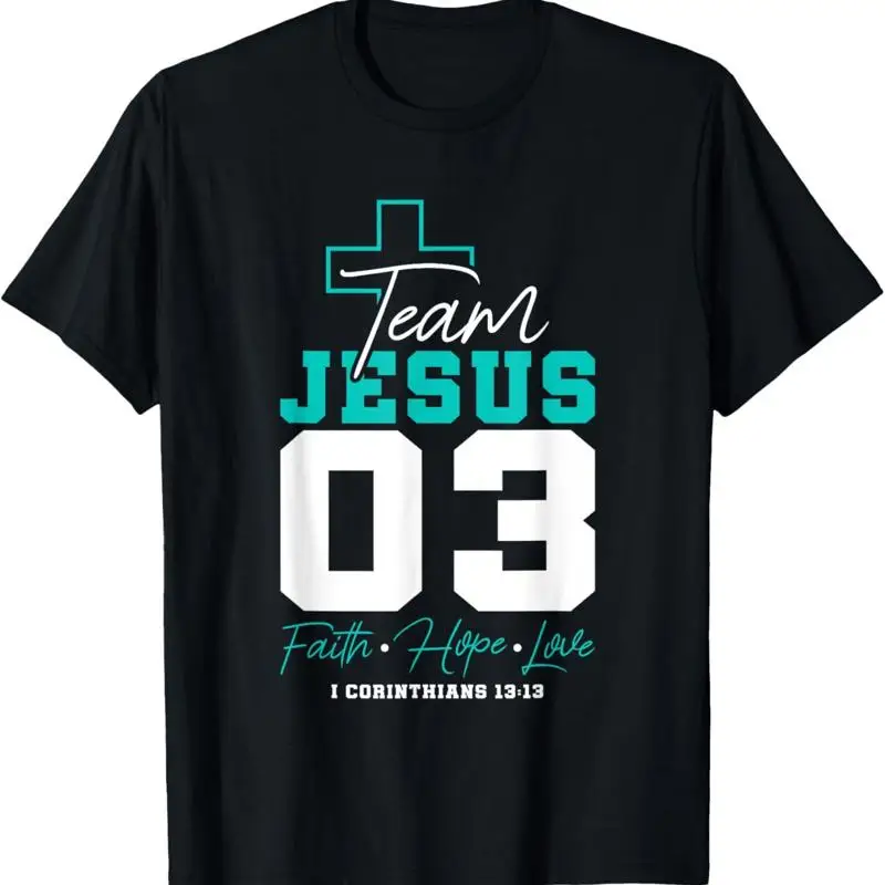

Футболка Christian Team Иисус 03 Faith Hope Love