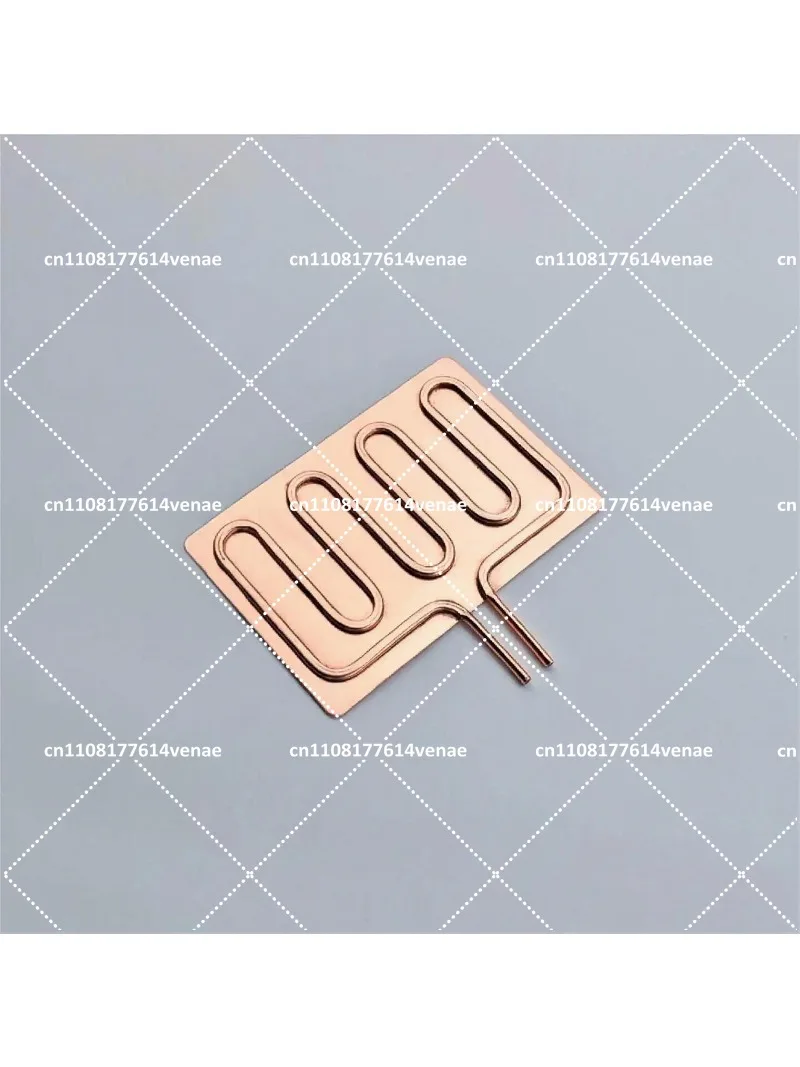 DIY Liquid Cooling Copper Plate Heat Sink for Tablet Phone Semiconductor