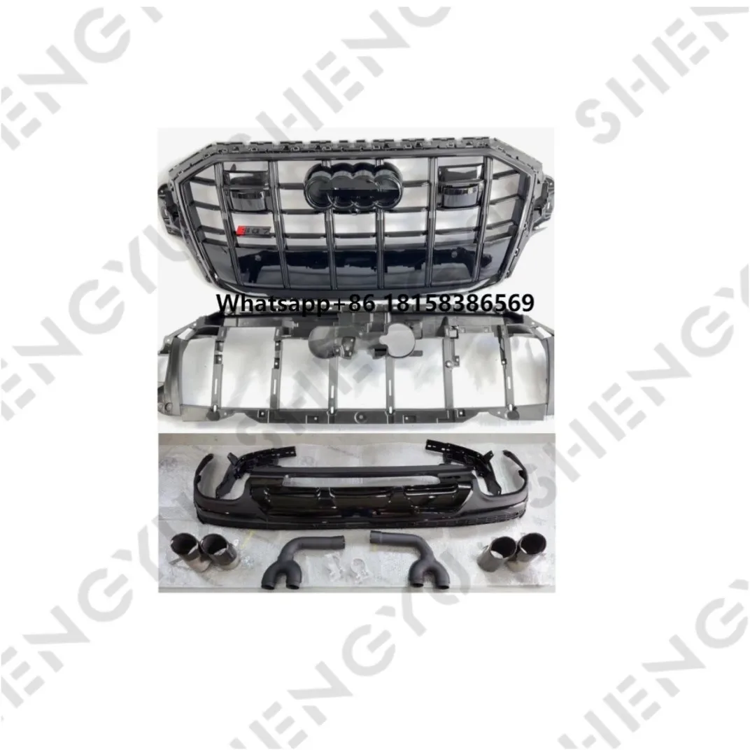 

Auto Spare Part Car Accessories for Q7 2021 Year to SQ7 Model Include Grille Rear Diffuser and Exhaust Pipes