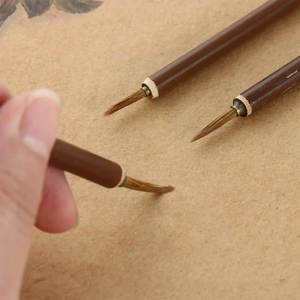 N1N Weasel Hair Stationery Oil Painting Calligraphy Brush Paint Brush Hook Line Pen Brush Pen