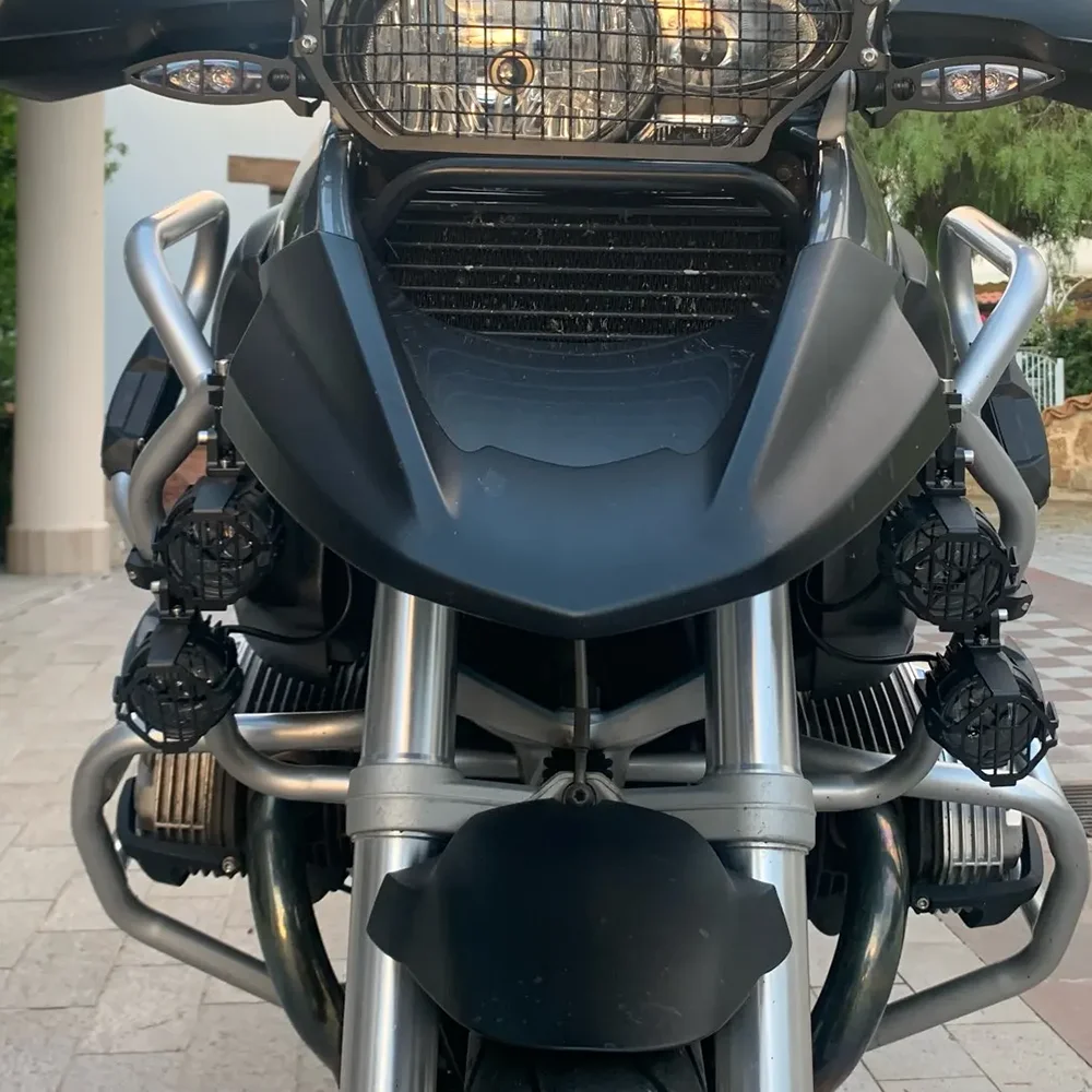 ملحقات الدراجات النارية واقي مصباح الضباب الخفيف حماية الأضواء لسيارات BMW R1200GS R 1200 GS F850GS F750GS F700GS F650GS