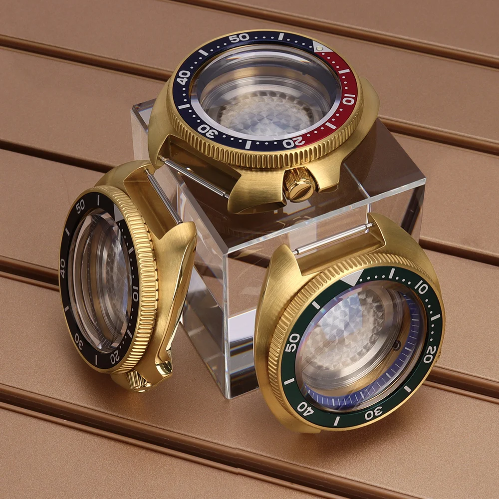 

Luxury 44mm Watch Case Sapphire Waterproof For Mod Turtle SKX6105 Seiko NH35 NH36 NH38/34 4R36 Movt 28.5mmDial With Chapter Ring