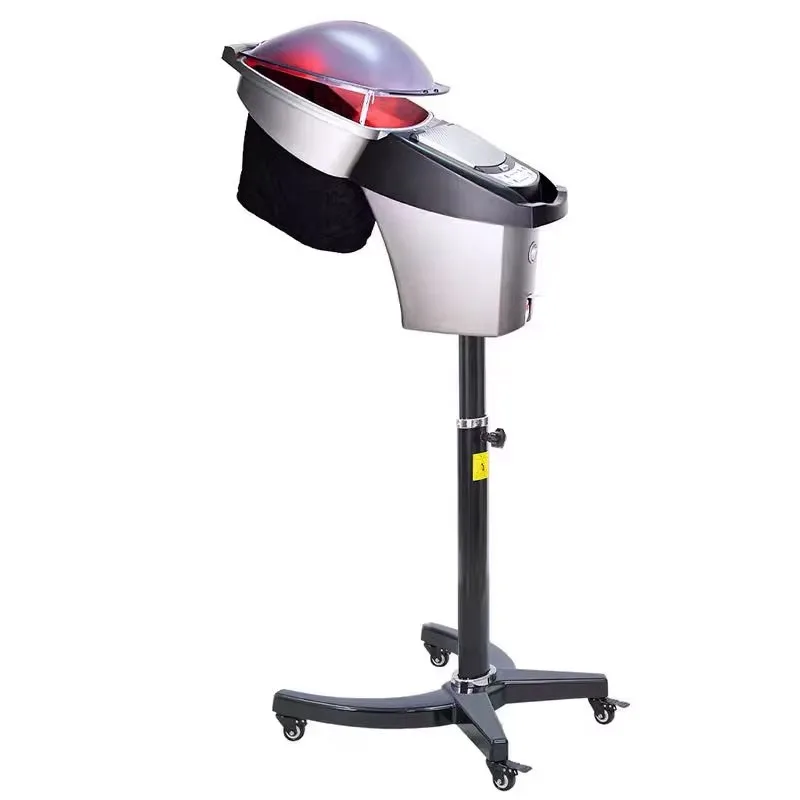 

2026 Hair Salon Equipment Micro Mist Professional Hair Spa Steamer Black Set Time Color Automatic Material Brown Machine