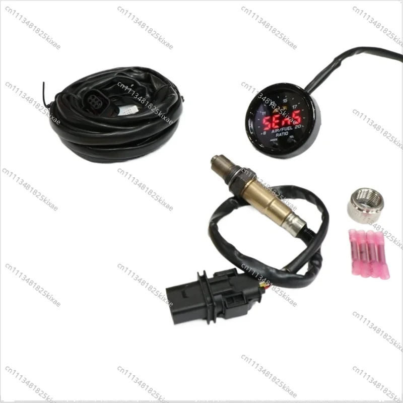 For Automotive Retrofit Air-Fuel Ratio Meter 30-0300 Kit, Sensor 52mm Air-Fuel Ratio Meter