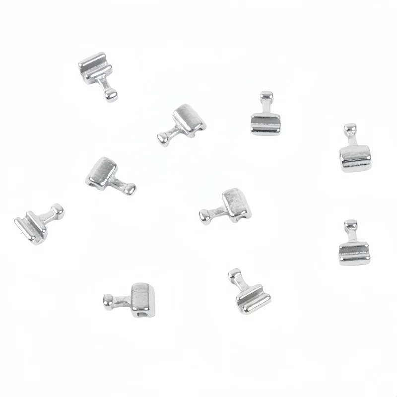 20pcs Dental Free Traction Hook Orthodontic Free Buckle Dentist Positioning Tool Dental Free Hook Dental Orthopedic Accessories