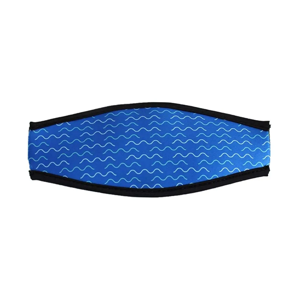 Neoprene Diving Mask Strap Hair Protective Long Hair Diving Strap Cover Comfort Padded Non-Slip Diving Mask Protector