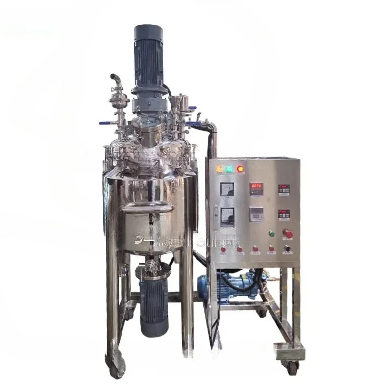 

100L Vacuum Homogenizer Emulsifier For Liquid Cosmetics For Brightening Body Lotion And Hand Cream Making