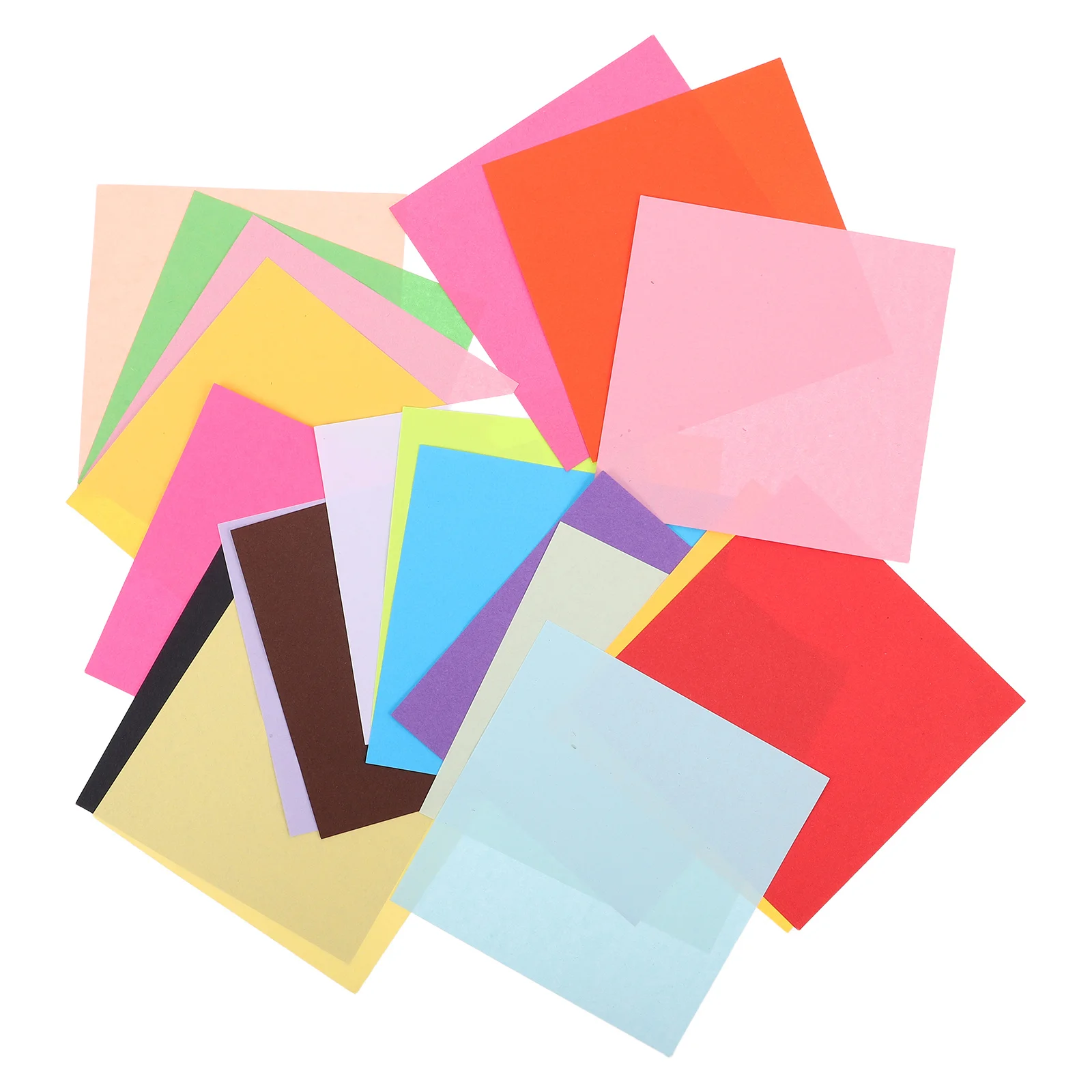 طقم ورق أوريغامي ملون مكون من 200 قطعة مصنوع يدويًا لقطع الورق اليدوية والأنشطة الإبداعية لمرحلة ما قبل المدرسة ورياض الأطفال