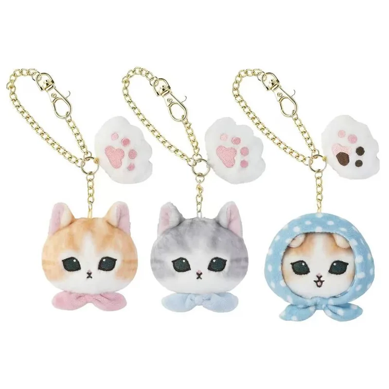 

Kawaii Mofusand Акула Cat мультфильм милые плюшевые игрушки рюкзак кулон брелок мягкая кукла украшение подарки на день рождения для мальчиков и девочек