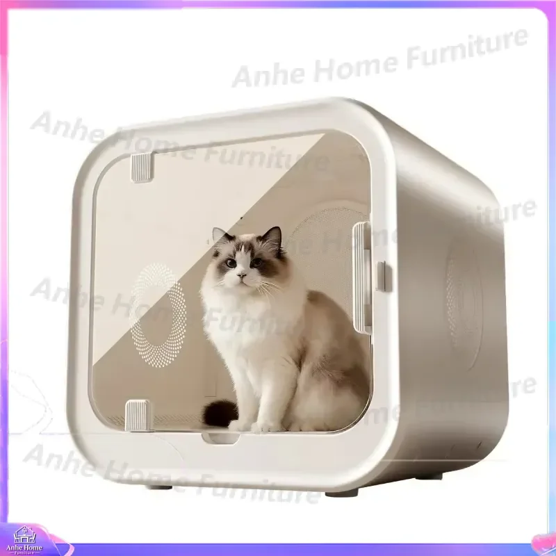 70L Large Capacity Pet Hair Dryer Ultra Quiet Low Noise Dog Cat Dryer for Grooming Household Use Professional Pet Dryer