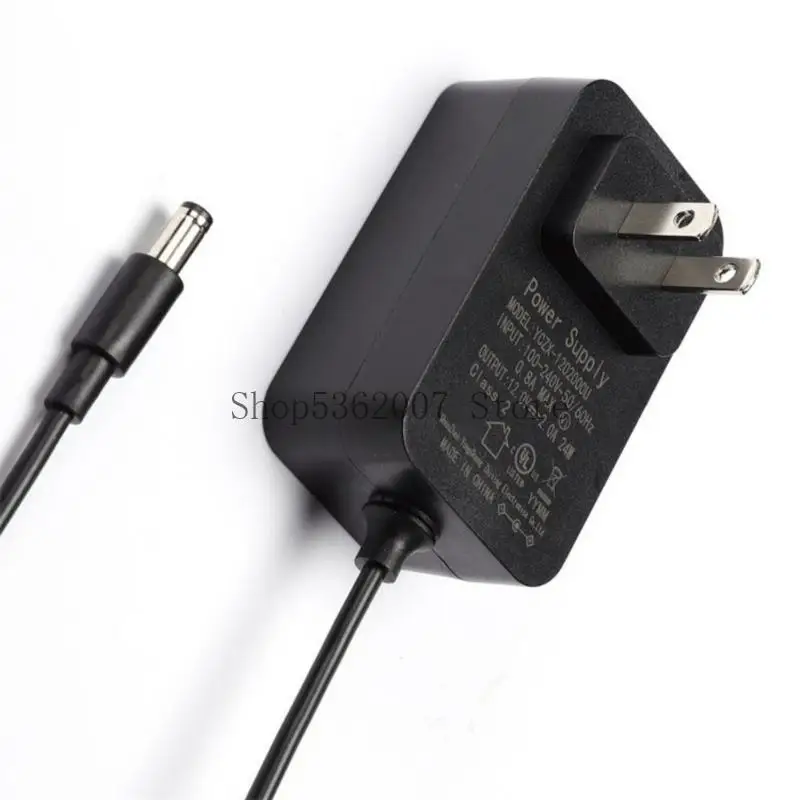 12V2A/24V1A DC5525/DC5521 Power Adapter Compactly Size Durability Construction 40JB