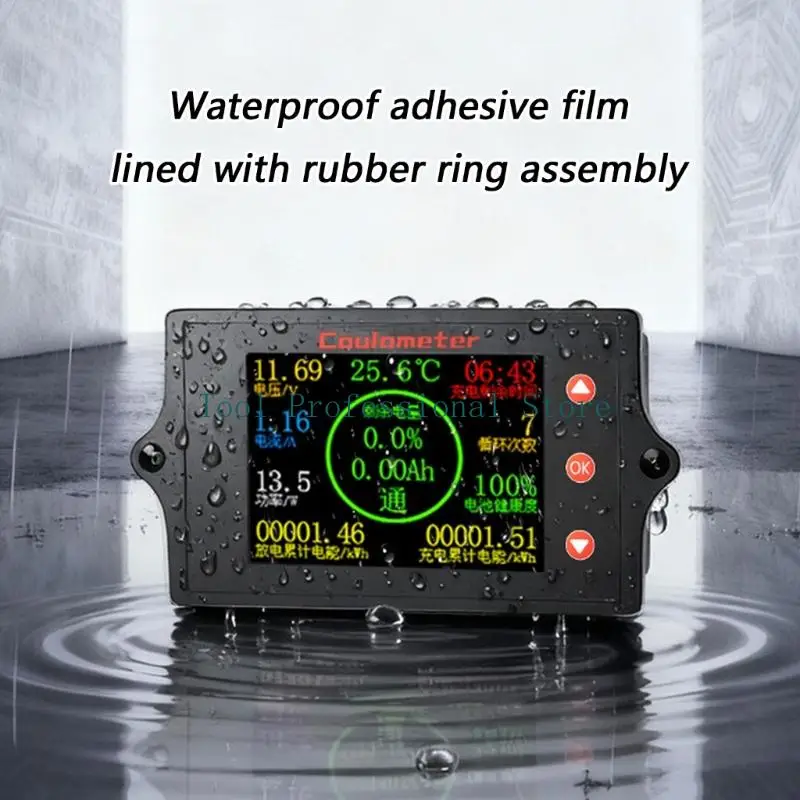 57QF 8-100V Battery Capacity Indicators,,DC8-100V Leads Acid Lithiums Battery Voltages Tester Battery Charges Levels Indicato