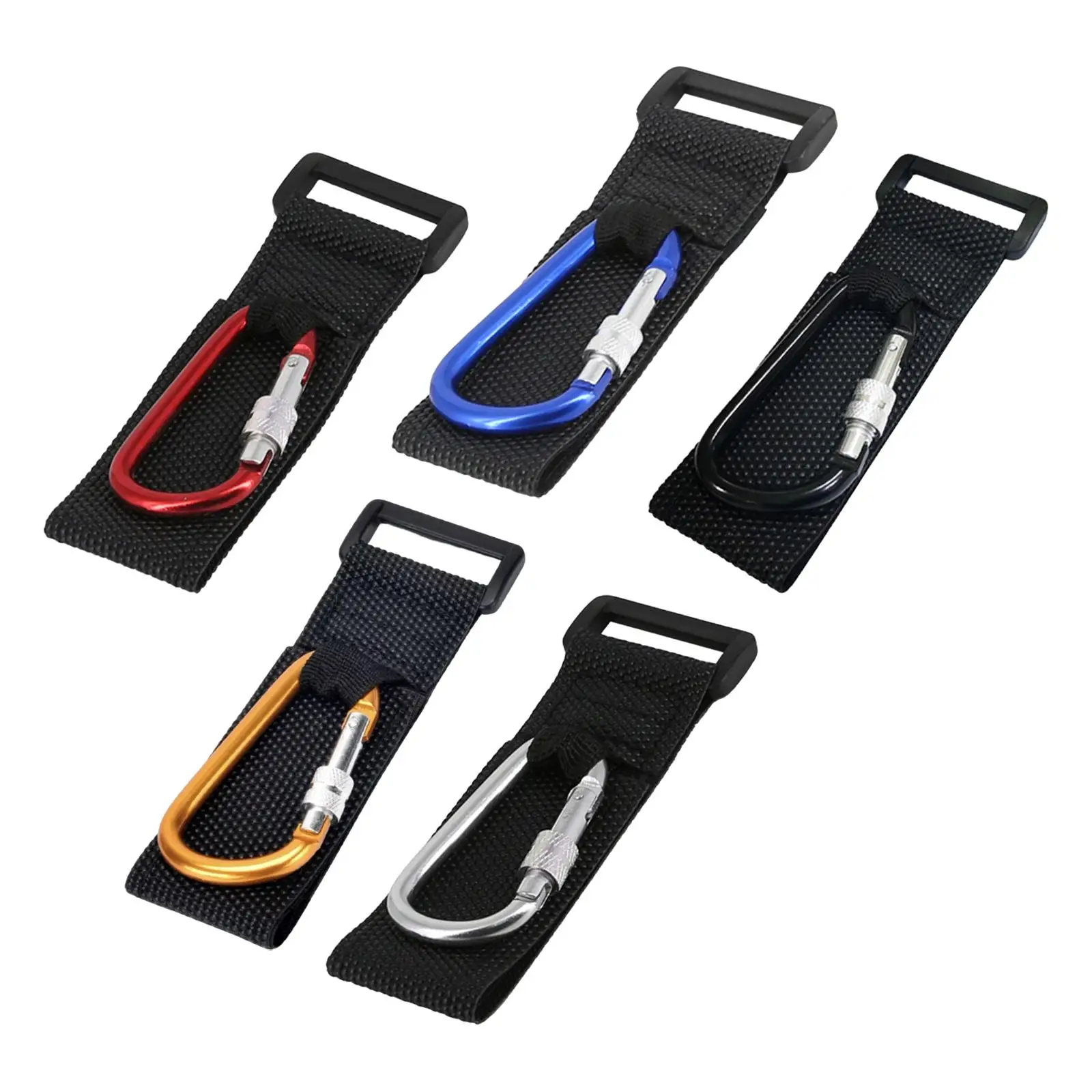 Loops Lashing Straps with Carabiner Bicycle Handlebar Hook Lashing Straps for Bicycles