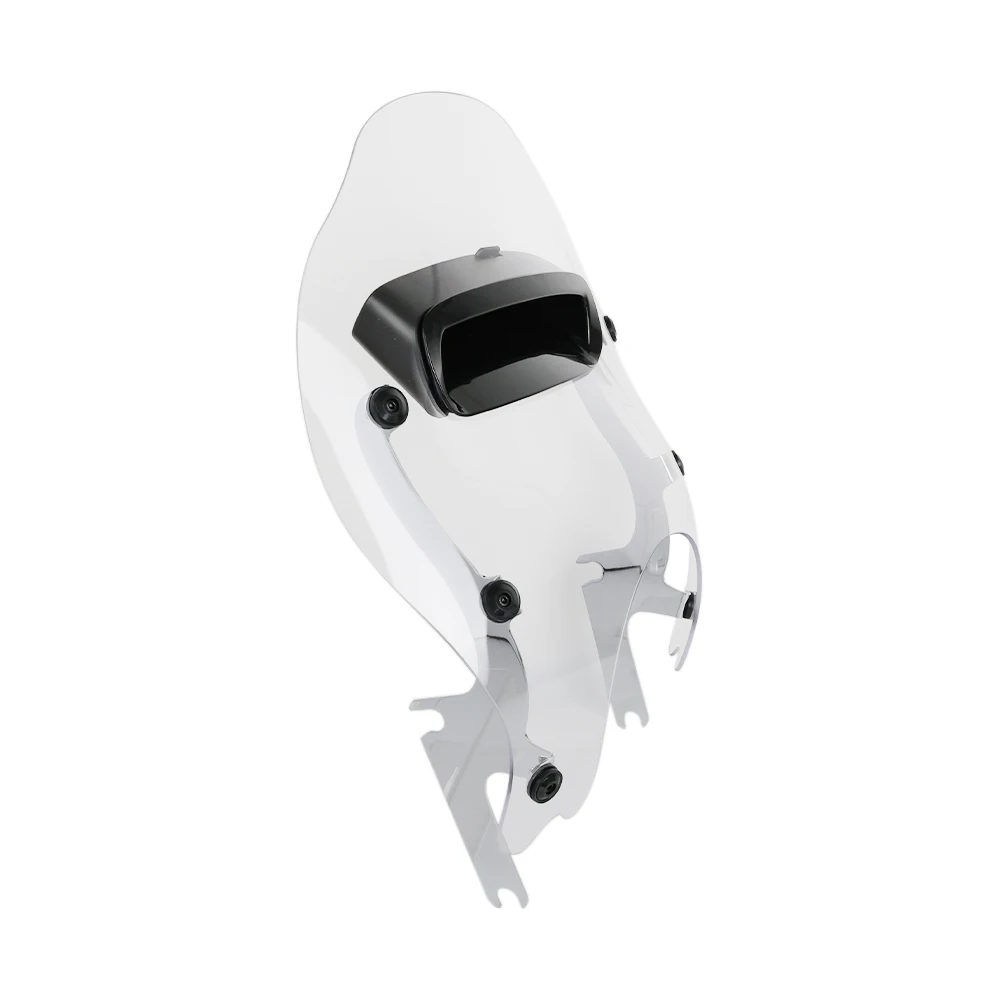 Detachables Wind Splitter Vented Windshield Fits For Harley Electra Glide Highway Road King Classic EFI FLHRCI Special 1994-2025