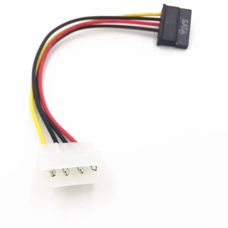 

SATA Adapter Cable Male Female 4-pin Power Drive Adapter Cable to Molex IDE SATA 15-pin Connector Extension Cable Fast Shipping