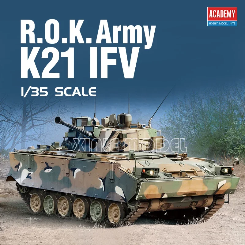 

Academy 1/35 13566 Korean Army K21 IFV Infantry Fighting Vehicle Tank Scale Model Kit