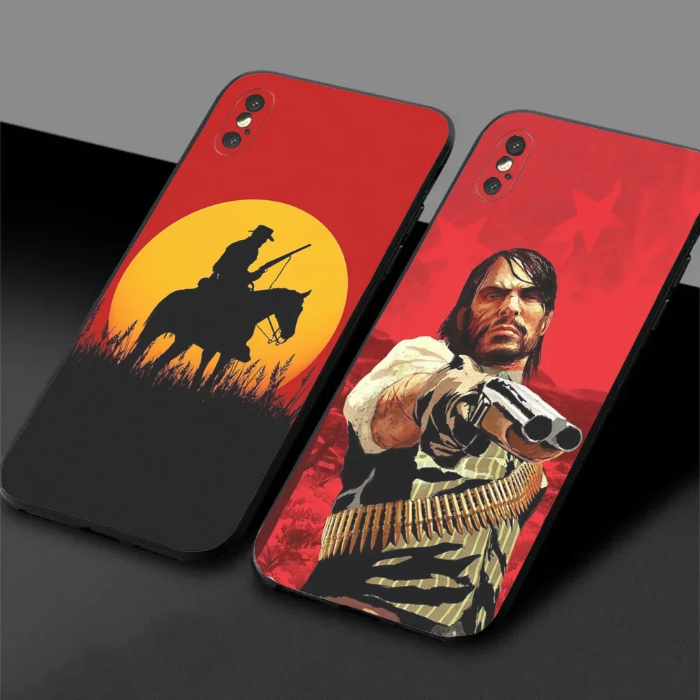 

R-Red D-Dead Redemption 2 Cho Phone Case Phone Case for Samsung S24, 22,30, 20,10, 9,Note20 Ultra、Lite、Ultra、5G、Plus、FE