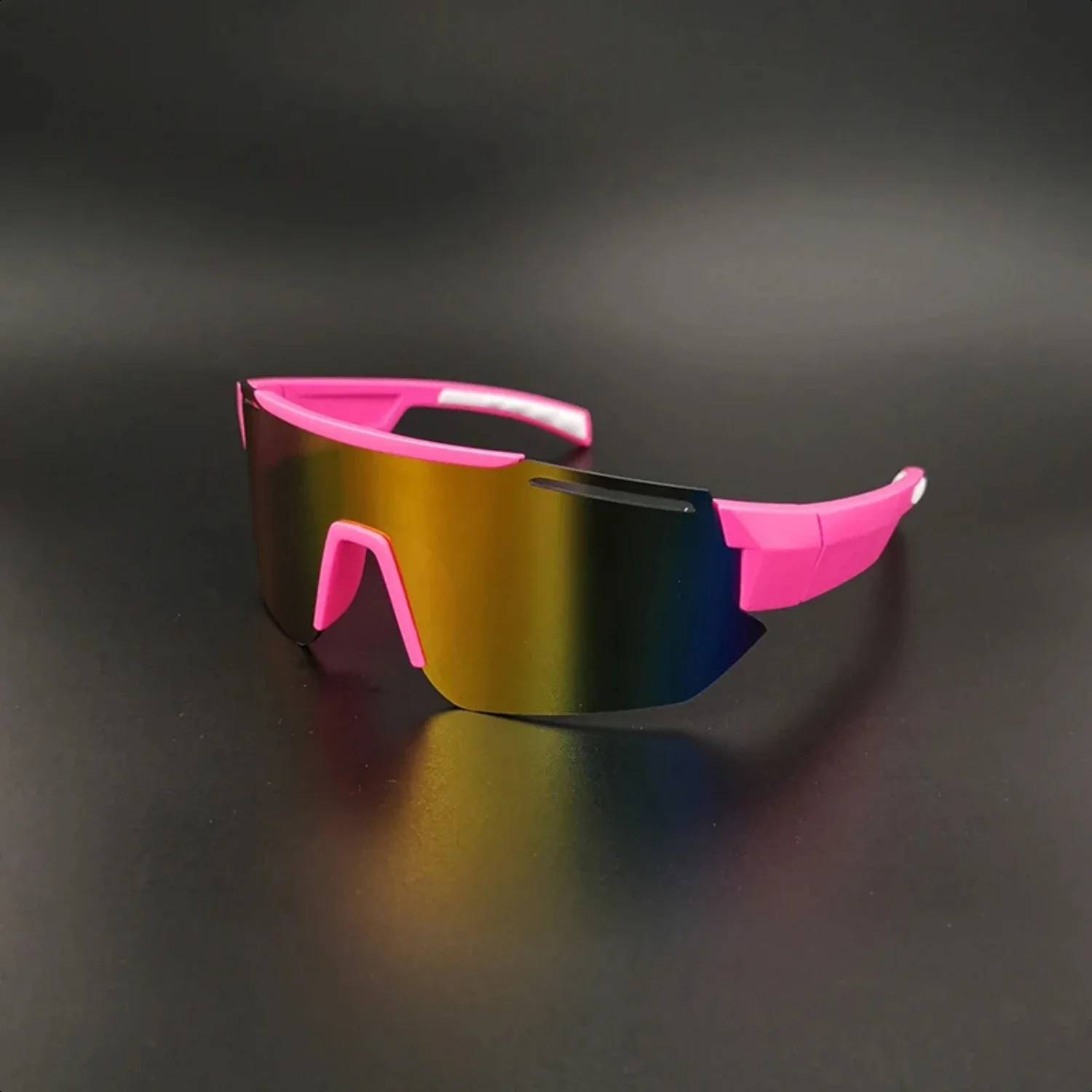 

2024 Fashion UV400 Cycling Sunglasses Women Sport Running Fishing Goggles Men Road Bike Glasses MTB Pink Cyclist Bicycle Eyewear