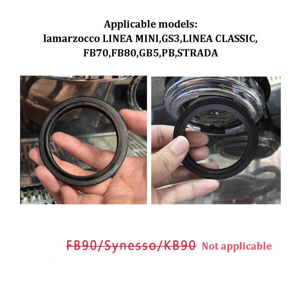 Gasket Coffee Machine Steam Ring Durable 58mm Replacement Part Silicone Seal For Lamarzocco Linea Mini,GS3,FB70,FB80,GB5,PB