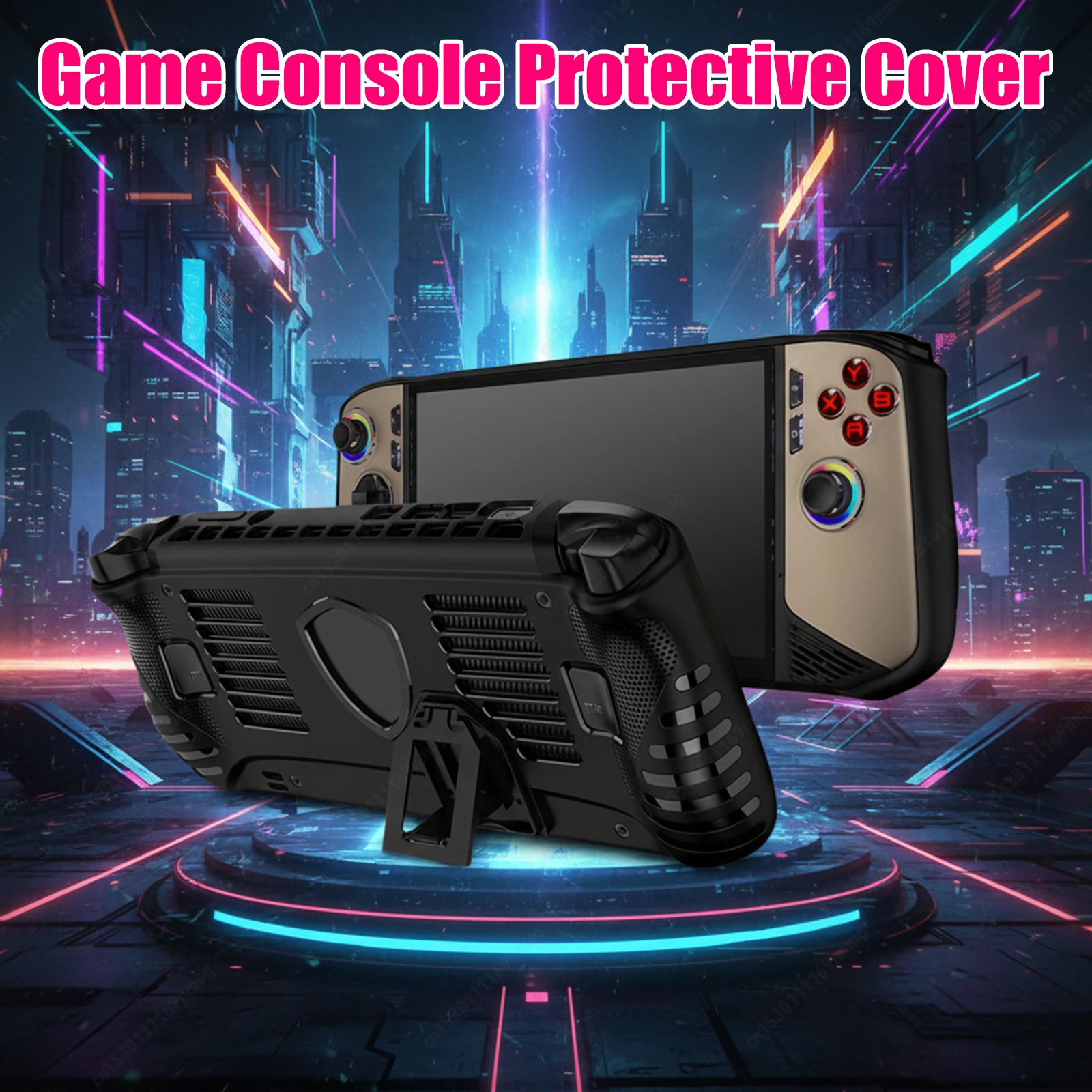 

Чехол для портативной игровой консоли с подставкой для MSI Claw 8 AI + 2025, мягкий защитный чехол из ТПУ, противоударный корпус хоста