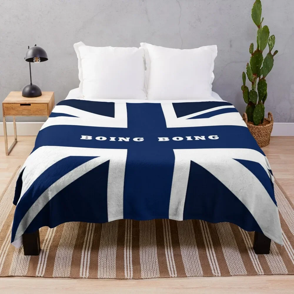 Boing Boing - United Kingdom - West Brom Throw Blanket Flannel Fabric Luxury Brand Blankets