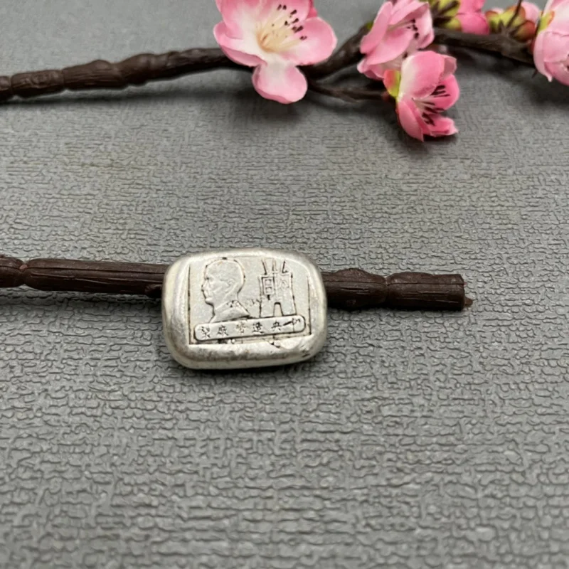 Various types of, ancient coins, small bricks, copper-plated, silver ingots