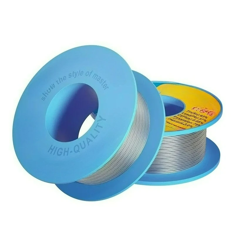 لـ TY-V866 40 جرام صنبور خفيف 270 ℃   نقطة انصهار 0.2-0.8 مللي متر سلك لحام بيئي عالي النقاء كابل حديد تدفق